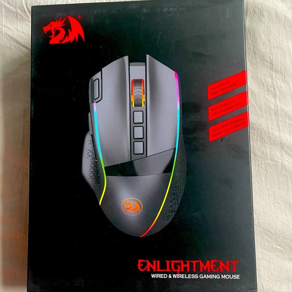 Redragon M991 Wireless Gaming Mouse, 19000 DPI Wired/Wireless Gamer Mouse - Picture 1 of 5